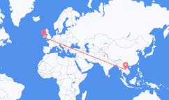 Flyrejser fra Roi Et Province, Thailand til Cork, Irland