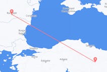 Flyrejser fra Sivas, Tyrkiet til Bukarest, Rumænien