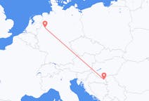Flyrejser fra Münster, Tyskland til Osijek, Kroatien
