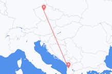 Vluchten van Tirana naar Praag