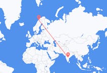 Flyreiser fra Hyderabad, til Narvik
