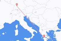 그리스 파트라스에서 출발해 독일 슈투트가르트로(으)로 가는 항공편