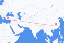 Flyrejser fra Ji an, Kina til Antalya, Tyrkiet