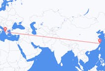 Flyrejser fra Taizhou, Jiangsu, Kina til Preveza, Grækenland