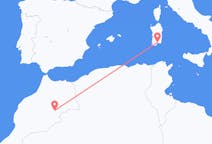Flights from Errachidia, Morocco to Cagliari, Italy