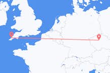 Flyrejser fra Newquay, England til Prag, Tjekkiet