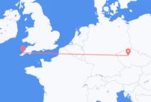 Flights from Newquay, England to Prague, Czechia