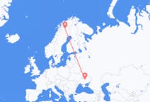 Flights from Dnipro, Ukraine to Kiruna, Sweden
