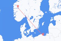Flights from Sogndal, Norway to Gdańsk, Poland