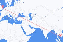 Flights from Phú Quốc, Vietnam to Norwich, the United Kingdom