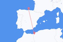 出发地 阿尔及利亚出发地 特莱姆森目的地 西班牙桑坦德的航班