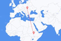 Flights from Gambela, Ethiopia to Satu Mare, Romania