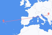 Flights from Belgrade, Serbia to Graciosa, Portugal