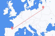 Flights from Logrono to Vilnius