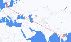 Flüge von der Stadt Provinz Ubon Ratchathani in die Stadt Rostock