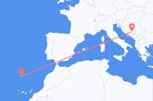 Flights from Funchal to Sarajevo