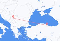 Fly fra Kraljevo til Samsun