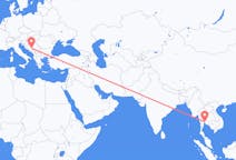 Flyreiser fra Bangkok, til Sarajevo