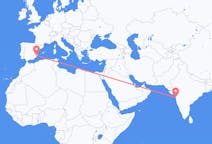 Flyrejser fra Mumbai til Alicante