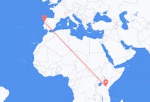 Flyreiser fra Amboseli National Park, Kenya til Porto, Portugal