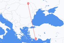 Flights from Kastellorizo, Greece to Suceava, Romania