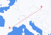 Flyreiser fra Andorra la Vella, Andorra til Katowice, Polen