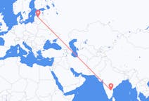 Flights from Kadapa, India to Riga, Latvia