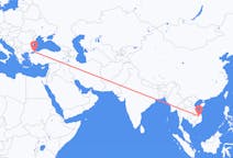 Flyreiser fra Pleiku, Vietnam til Istanbul, Tyrkia