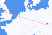 Flights from Poprad, Slovakia to Manchester, the United Kingdom
