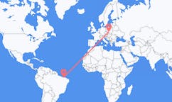 Flyreiser fra Parnaíba, Brasil til Katowice, Polen