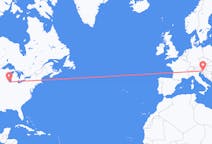 Flights from Chicago, the United States to Ljubljana, Slovenia