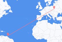Flights from Tobago, Trinidad & Tobago to Lublin, Poland