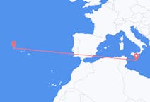Flights from Flores Island, Portugal to Valletta, Malta