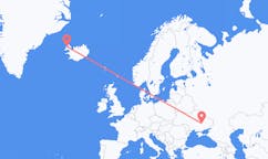 Flights from Dnipro, Ukraine to Ísafjörður, Iceland