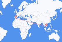 Flights from Rạch Giá, Vietnam to Málaga, Spain