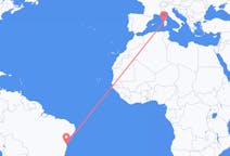 Flyreiser fra Ilhéus, Brasil til Alghero, Italia