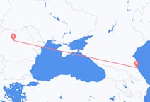 Flyrejser fra Makhatjkala, Rusland til Targu Mures, Rumænien