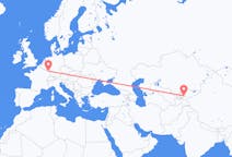 Flights from Andijan, Uzbekistan to Saarbrücken, Germany