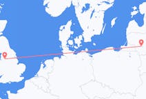 Flights from Kaunas, Lithuania to Manchester, the United Kingdom