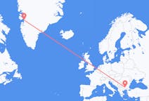Flyreiser fra Plovdiv, Bulgaria til Ilulissat, Grønland