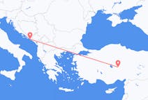 出发地 克罗地亚杜布罗夫尼克目的地 土耳其内夫谢希尔的航班