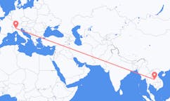Flyreiser fra Roi Et-provinsen, Thailand til Milano, Italia