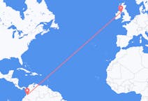 Flyrejser fra Santiago de Cali, Colombia til Belfast, Nordirland