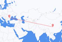中国出发地 绵阳市飞往中国目的地 布加勒斯特的航班