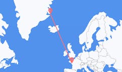 Flüge von Nantes, Frankreich nach Ittoqqortoormiit, Grönland