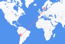 Flights from Calama, Chile to Malmö, Sweden