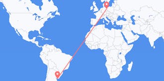 Flights from Uruguay to Germany