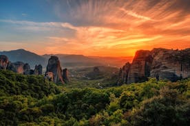 Meteora: visite du coucher du soleil des monastères l'après-midi