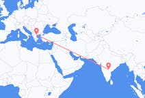 Flyrejser fra Hyderabad (Pakistan), Indien til Thessaloniki, Grækenland