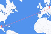 Flyreiser fra Dangriga, Belize til Wroclaw, Polen